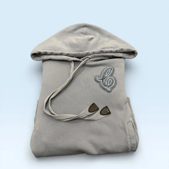 Coach Hoodie Cropped Washed Blue - Picture 4 of 7